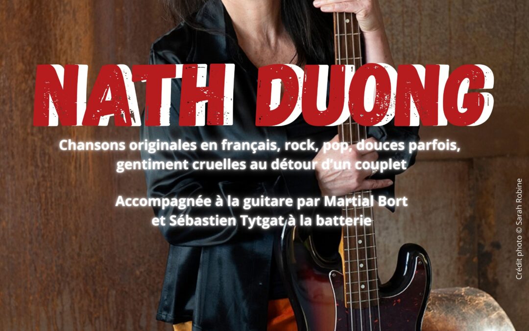 CONCERT NATH DUONG — VENDREDI 6 NOVEMBRE 2026 À 20H30